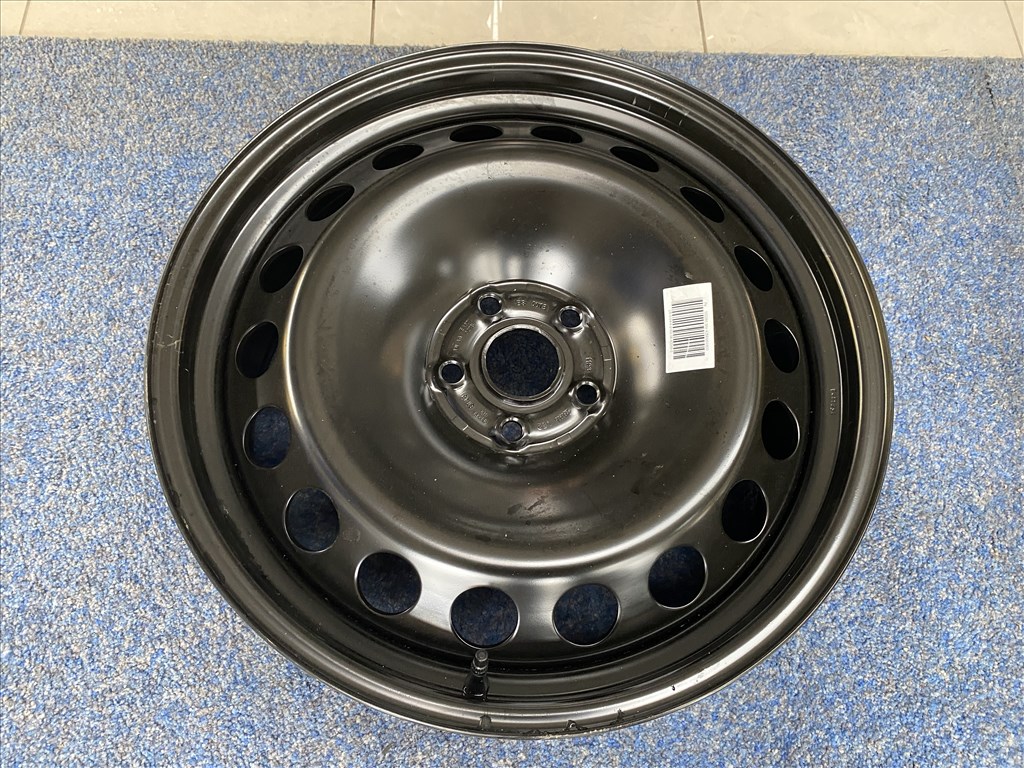 (3447) Volkswagen 19 gyári új lemezfelni, 5x112, Audi Skoda 3. kép