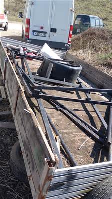 Iveco daily szedett - vedett plató és ponyvakeret