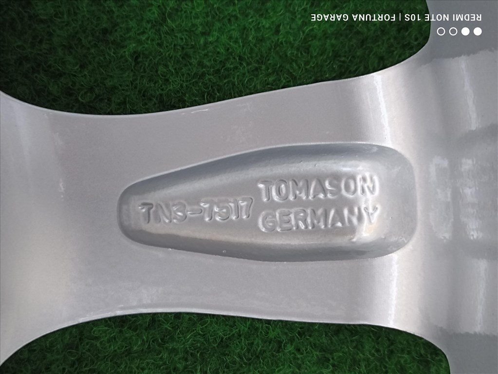 5x108 17" Tomason / Peugeot felújított alufelni garnitúra 5. kép