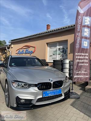 BMW F30 , F31Fényes fekete Sport Evo Desing ELSŐ LÖKHÁRITÓ TOLDAT , LIPE , SPOILER F80 M3 és F82 M4 Style