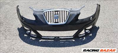 Seat Altea facelift mosós első lökhárító, díszráccsal együtt 5p9807221