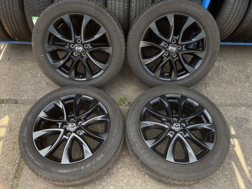 4db gyári 19" Mazda CX-5 szerelt kerék. (3667330) 1. kép
