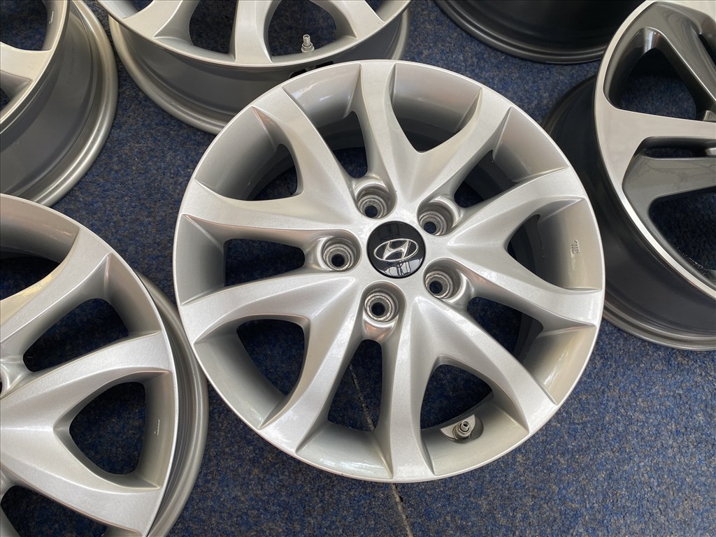 (3659)  Hyundai 16 gyári alufelni felni, 5x114,3, i30 4. kép