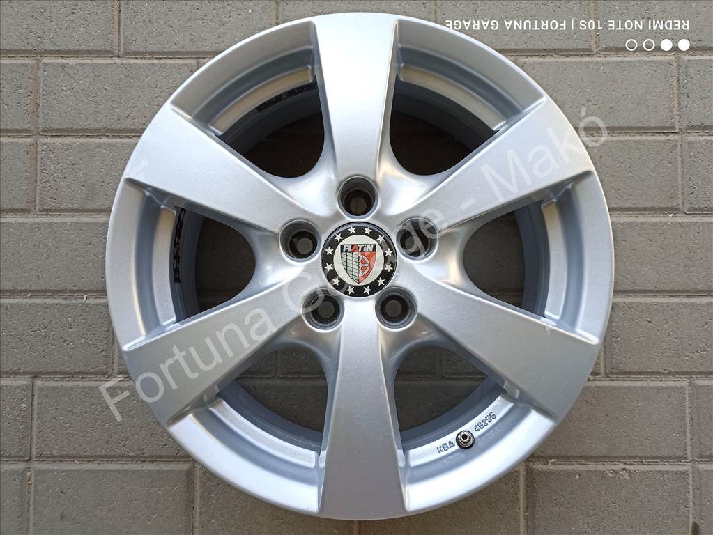 5x108 16" Ronal P50 használt alufelni garnitúra 4. kép