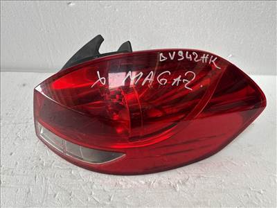 10189 Opel Astra K 2015 Lökhárító   hátsó Fehér 13425478