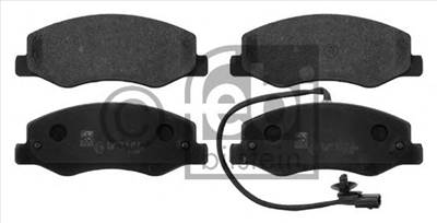 FEBI BILSTEIN 16819 - fékbetét NISSAN OPEL RENAULT VAUXHALL