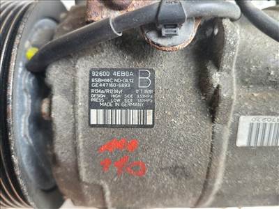 NISSAN QASHQAI Klímakompresszor 926004EB0A