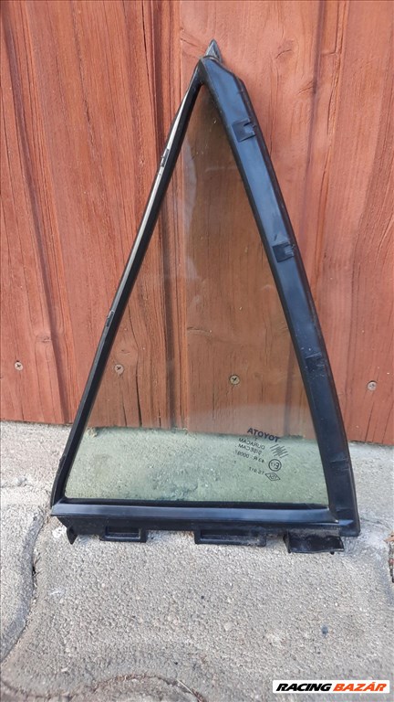 Toyota Auris (E150) jobb hátsó ajtó üveg fix 4. kép