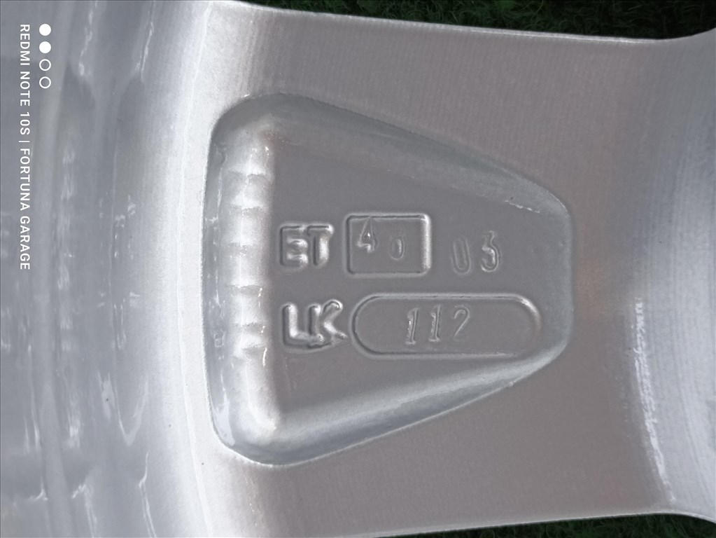 5x112 15" Dezent / Volkswagen felújított alufelni garnitúra 4. kép