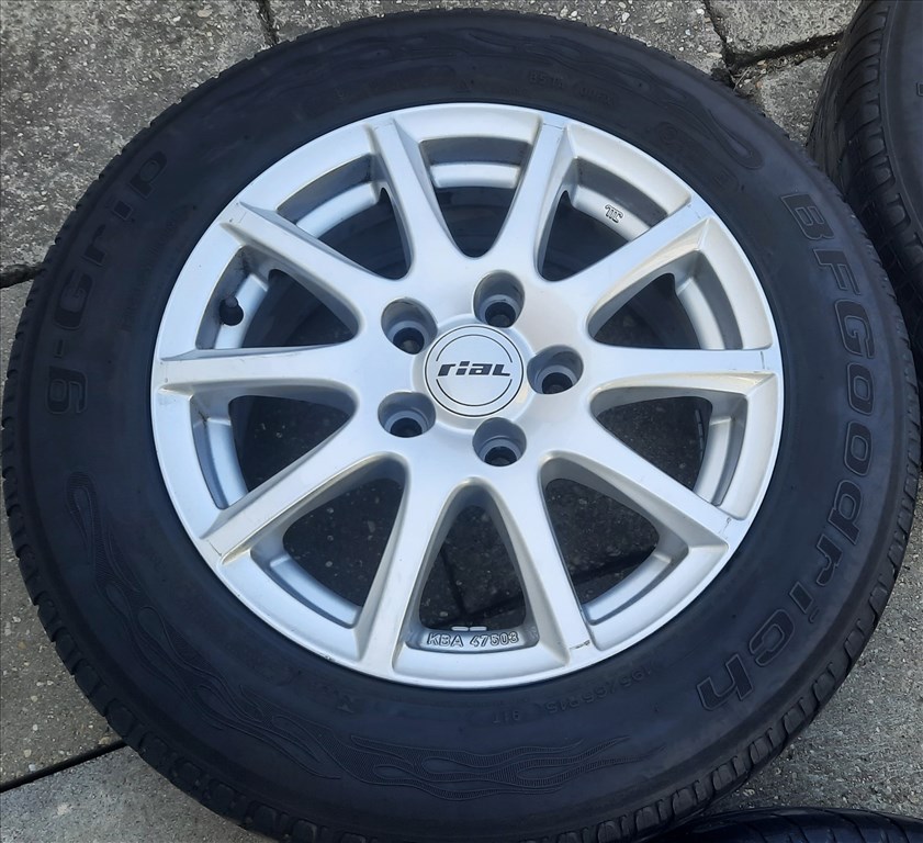 5x114.3 Rial Alufelni 15" Hyundai, Mazda, Toyota 3. kép