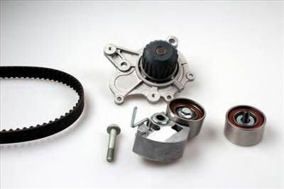 HEPU PK77601 - Vízpumpa + fogasszíj készlet HYUNDAI