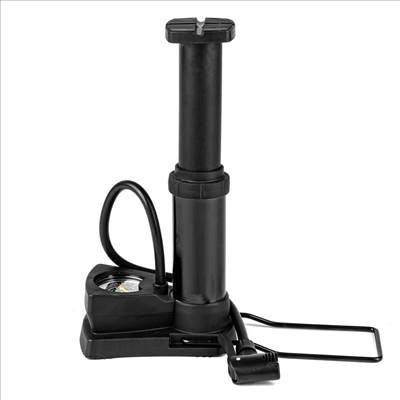 Lábpumpa,  oszlopos fémházban, mérőórával 11 Bar 160 PSI BU-X