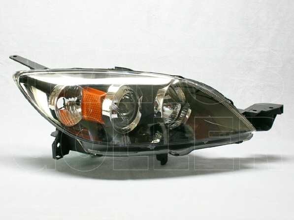 Mazda 3 2003-2006 - Fényszóró HB3/H7 jobb, 5 ajtós (belülr. áll.) DEPO 1. kép