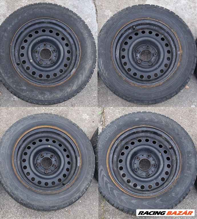  5x120 lyukosztású 6,5J 15" használt BMW, Lemmerz lemezfelni, 4 db., együtt 1. kép