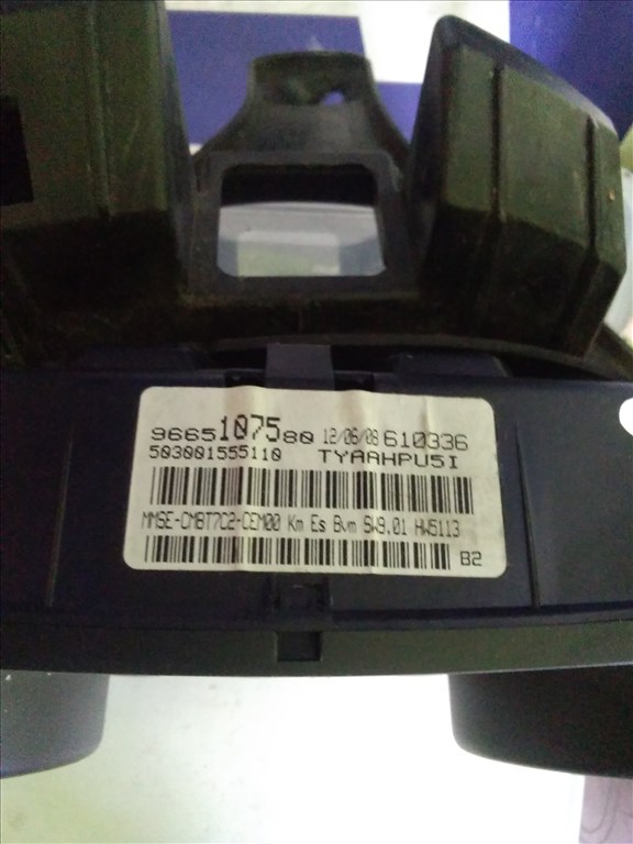 Peugeot 308 I Óracsoport  9665107580 2. kép