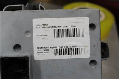 Fiat Dobló 2000-2005 biztosíték tábla  51735170npl