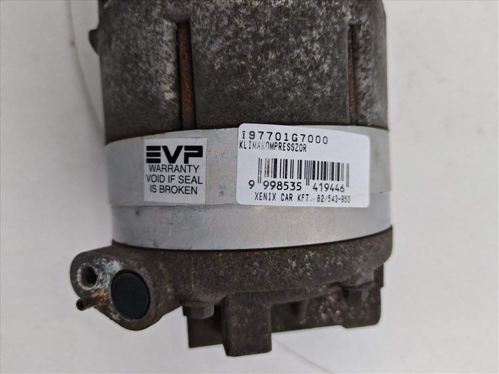 Hyundai Ioniq (AE) Electric 120 LE klímakompresszor  97701g7000 8. kép