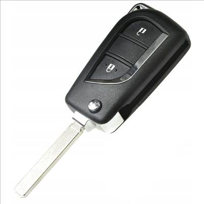 Toyota bicskakulcs ház 2 gomb