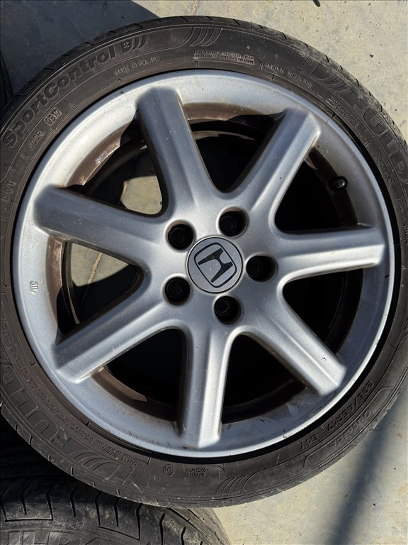 17” 8g UFO Honda Civic gyári alufelni garnitúra eladó 5x114.3 4. kép