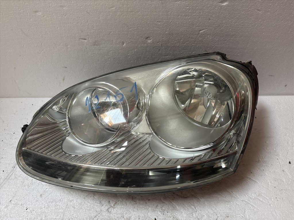 12161 Volkswagen Golf V. 2003-2008 Lámpa , Fényszóró   Bal első  1K6941005 1. kép