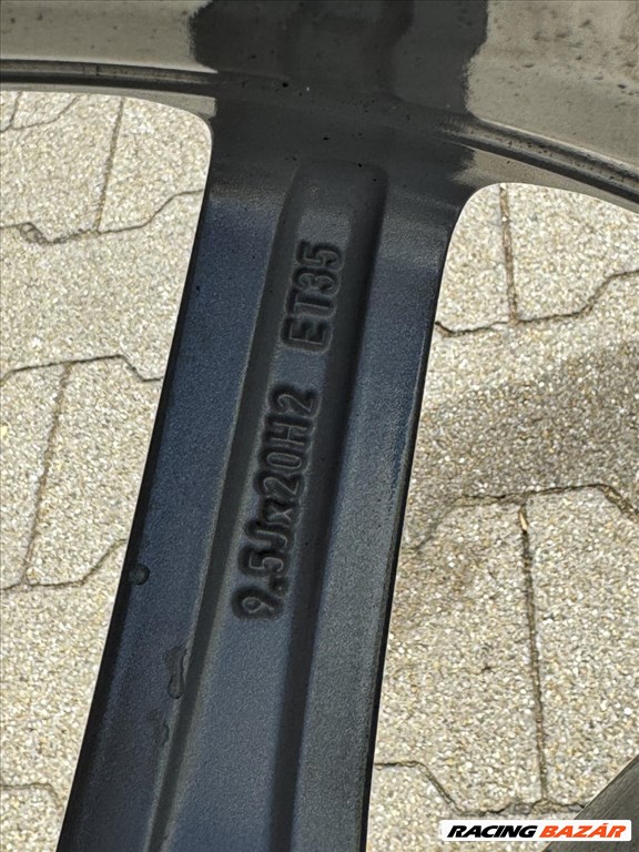 R20 5x130 Original Mercedes AMG G-Class W463 9.5J ET35 OE A4634011800 + 275/50 + TPMS  10. kép