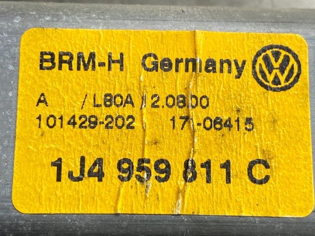 VW GOLF IV Bal hátsó Ablakemelő Motor 3. kép