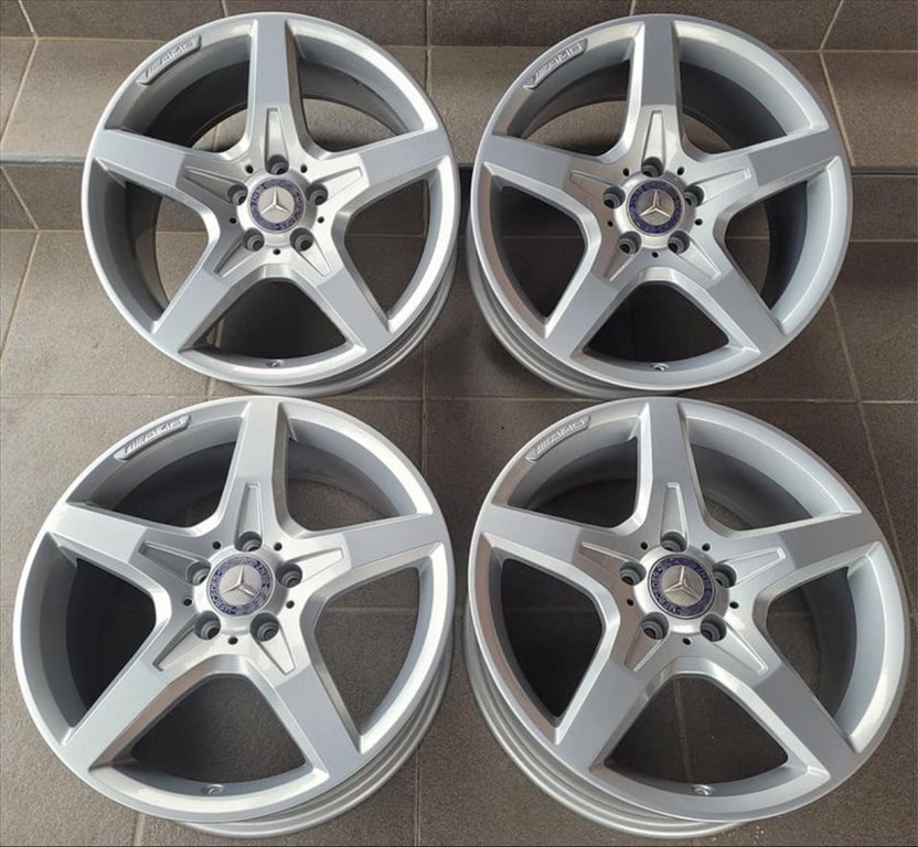 Mercedes AMG 18 coll eredeti gyári cikkszámos felni alufelni 5x112 2. kép