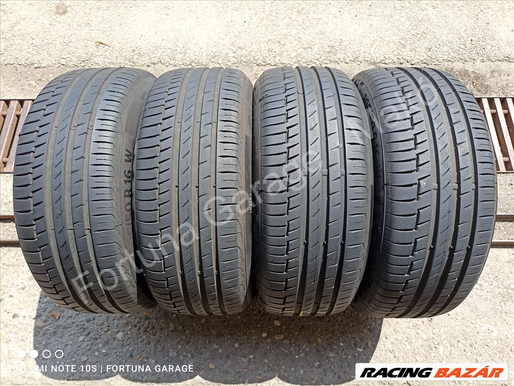205/50 R16" Continental PC6 újszerű nyári garnitúra 1. kép