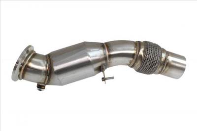 TURBOWORKS Downpipe BMW B48 F30 340i F32 440i leömlő katalizátorral