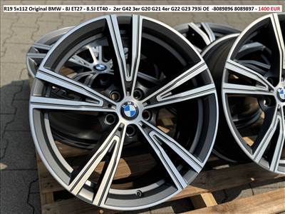 R19 5x112 Original BMW - 8J ET27 - 8.5J ET40 -  2er G42 3er G20 G21 4er G22 G23 793i 