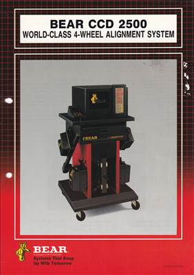 BEAR CCD 2 fejes futóműállító műszer eladó