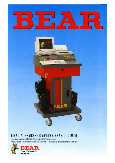 BEAR CCD 2 fejes futóműállító műszer eladó 8. kép