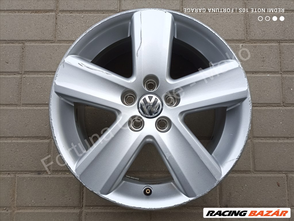 5x100 16" Volkswagen 'Varano' használt alufelni garnitúra 6. kép
