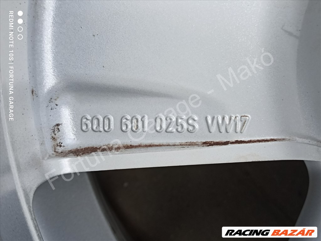 5x100 16" Volkswagen 'Varano' használt alufelni garnitúra 8. kép