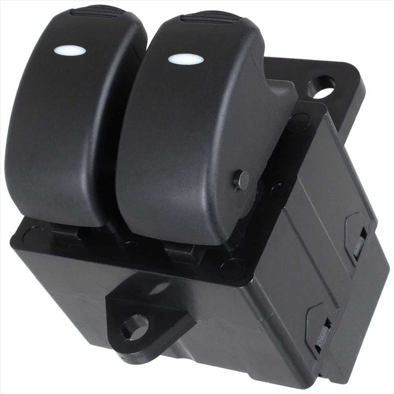 Chevrolet Aveo bal oldali elektromos ablakemelő kapcsoló (dupla) 1. kép