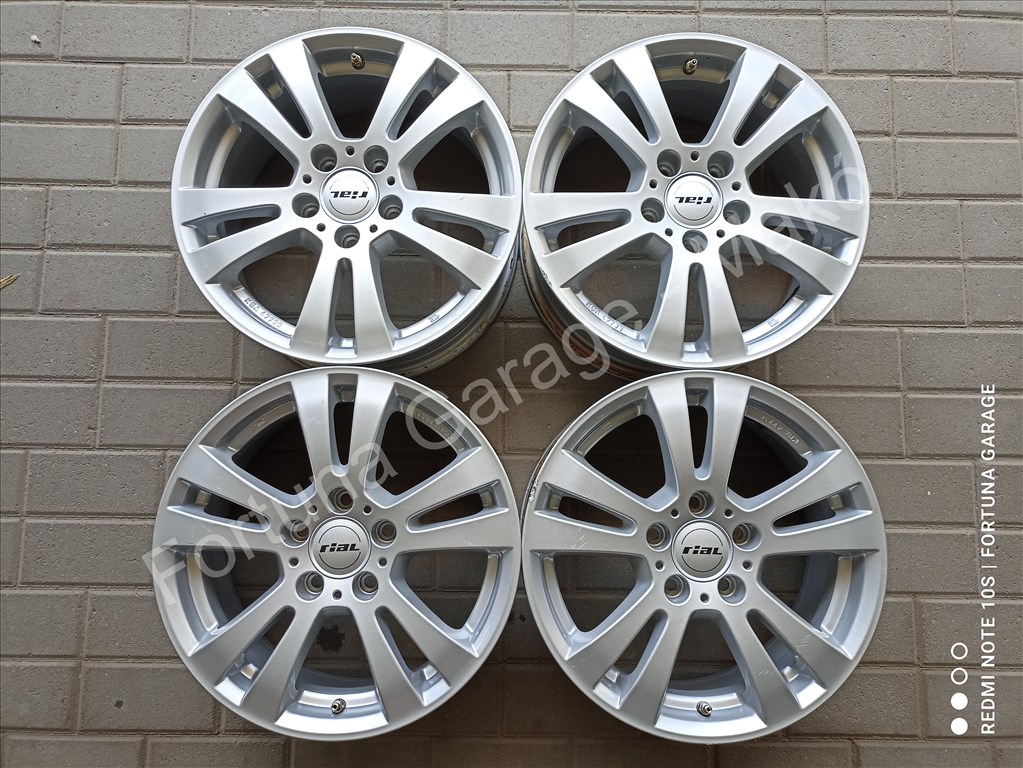 5x112 16" Rial DH használt alufelni garnitúra 1. kép