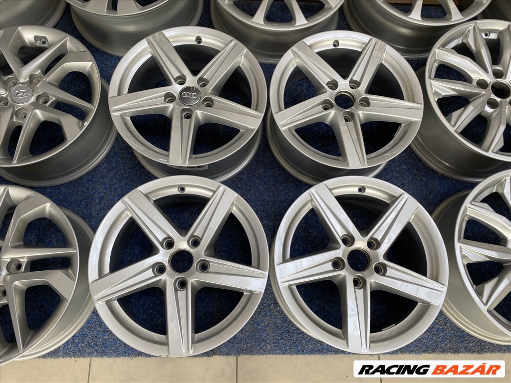 (2722)  Audi 16 gyári alufelni felni, 5x112, A3 A4 3. kép