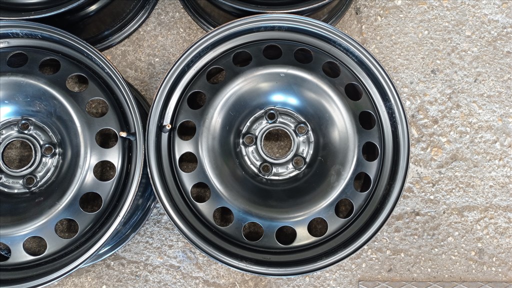  5x112 lyukosztású 7,5JJ 18" használt (gyári felni) lemezfelni 7. kép