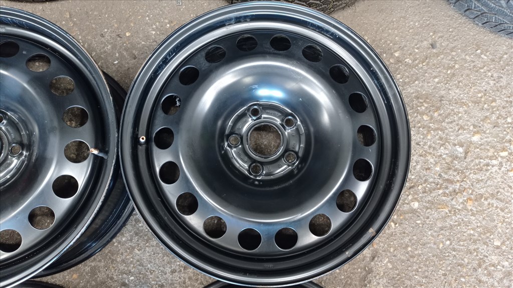  5x112 lyukosztású 7,5JJ 18" használt (gyári felni) lemezfelni 8. kép