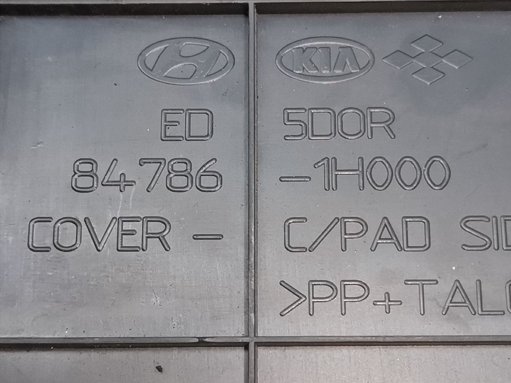 KIA PRO CEE'D (ED) 1.4 Jobb Műszerfal Oldalkárpit #39752# 847861H000 7. kép