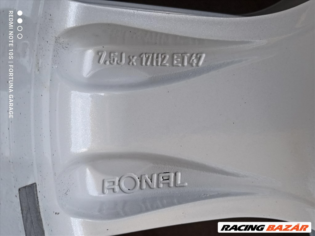 5x112 17" Mercedes-Benz (W204) kétszéles használt alufelni garnitúra 7. kép