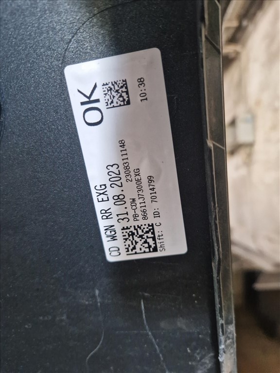 Kia Ceed kombi hátsó lökhárító  j786611300 2. kép