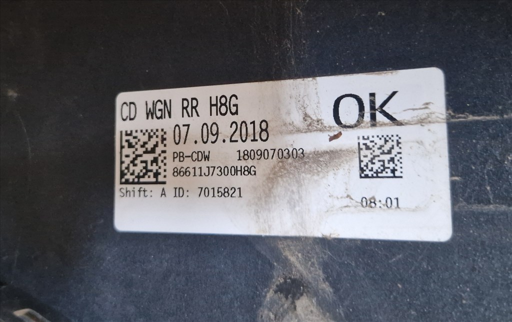 Kia Ceed kombi hátsó lökhárító  j786611300 5. kép