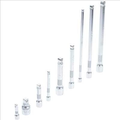 BGS "Wobble" toldószár készlet 6.3mm (1/4") / 10mm (3/8") / 12.5mm (1/2"), 9db - BGS-2253