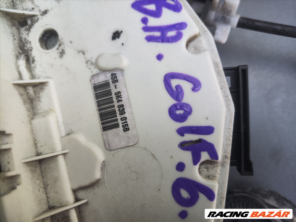 Volkswagen Golf VI bal hátsó ajtózár  5k4839015b 2. kép