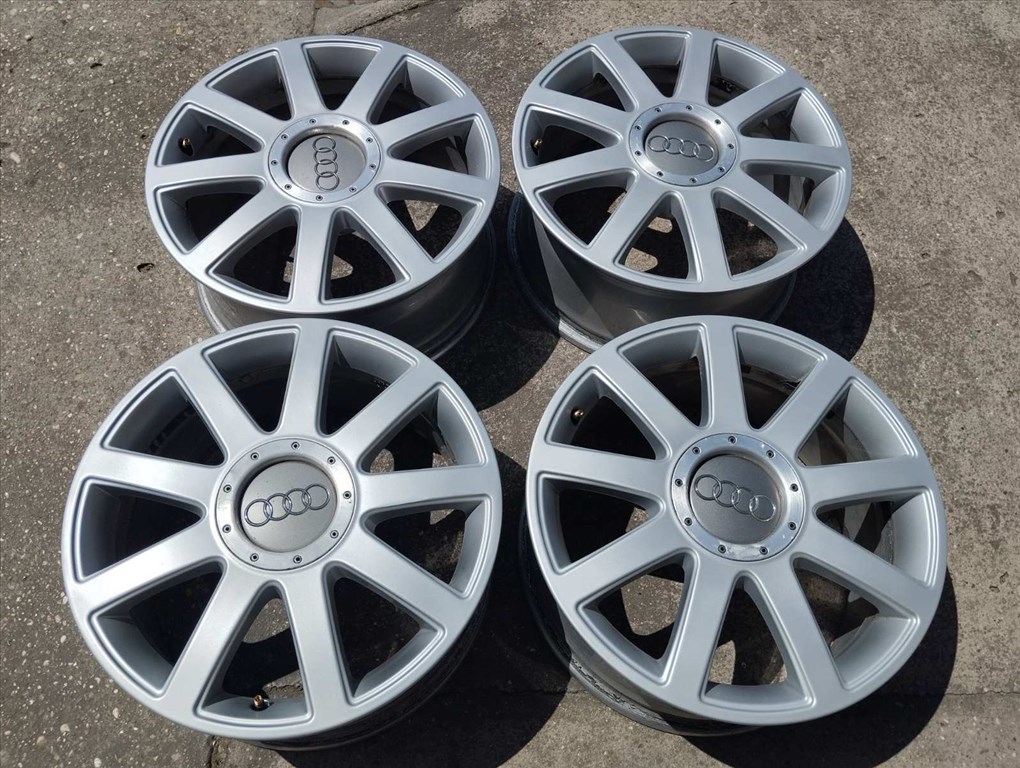 Audi S-line gyári alufelni, 5x112, 7.5x17, 57.1, et43 5. kép