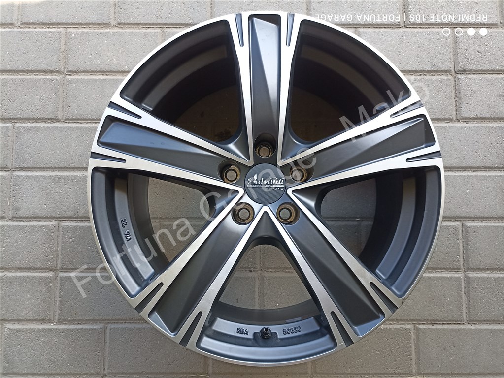 5x108 18" Advanti 'Raccoon' használt alufelni garnitúra 6. kép