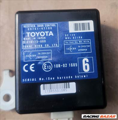 Toyota Prius (XV20) Központi zár elektronika 