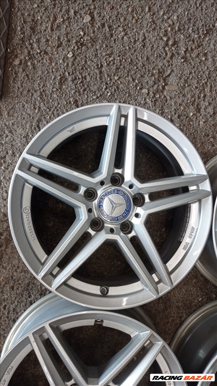  5x112 lyukosztású 6,5JJ 16" használt Rial alufelni 5. kép