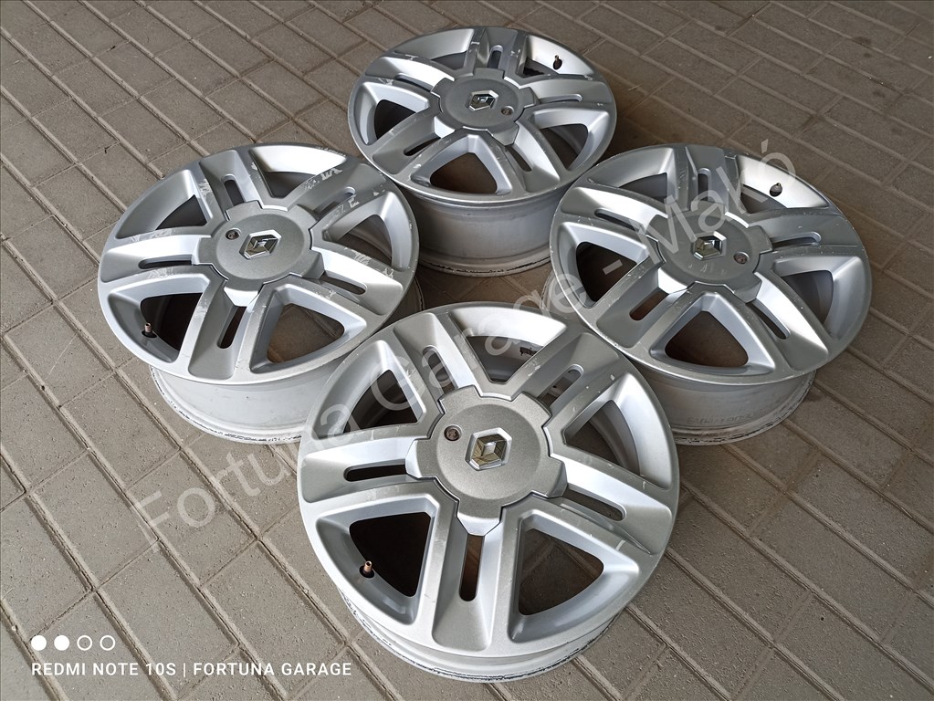 4x100 17" Renault Louxor használ alufelni garnitúra 2. kép